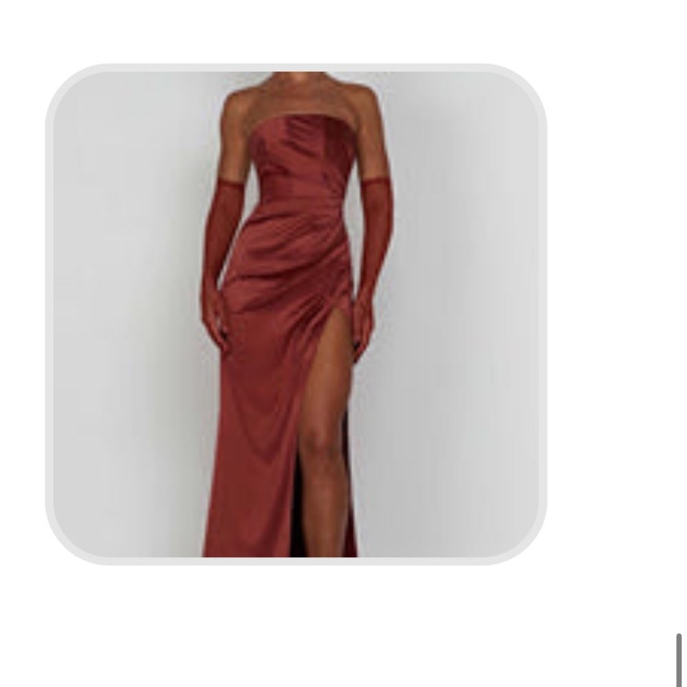 Babyboo Safiya Maxi Dress Rust - XS